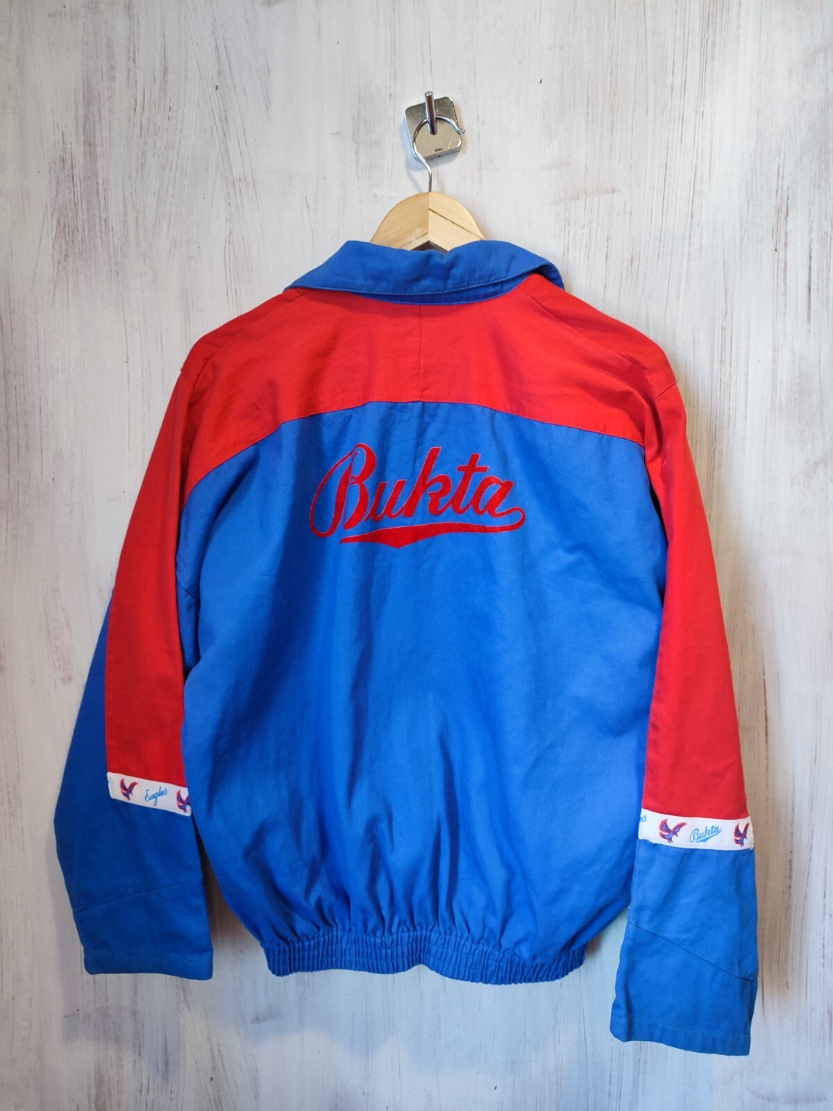 Crystal Palace 1980's 1990's Size M Bukta jacket soccer football sweater anorak