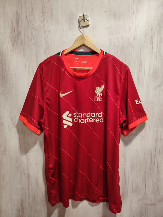 FC Liverpool 2021 2022 home Sz 2XL Nike shirt soccer jersey kit football tee XXL
