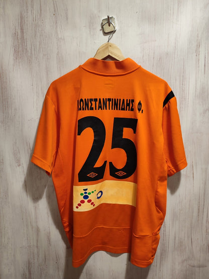 Panthrakikos 2000's away Size L football shirt soccer jersey vintage kit maillot