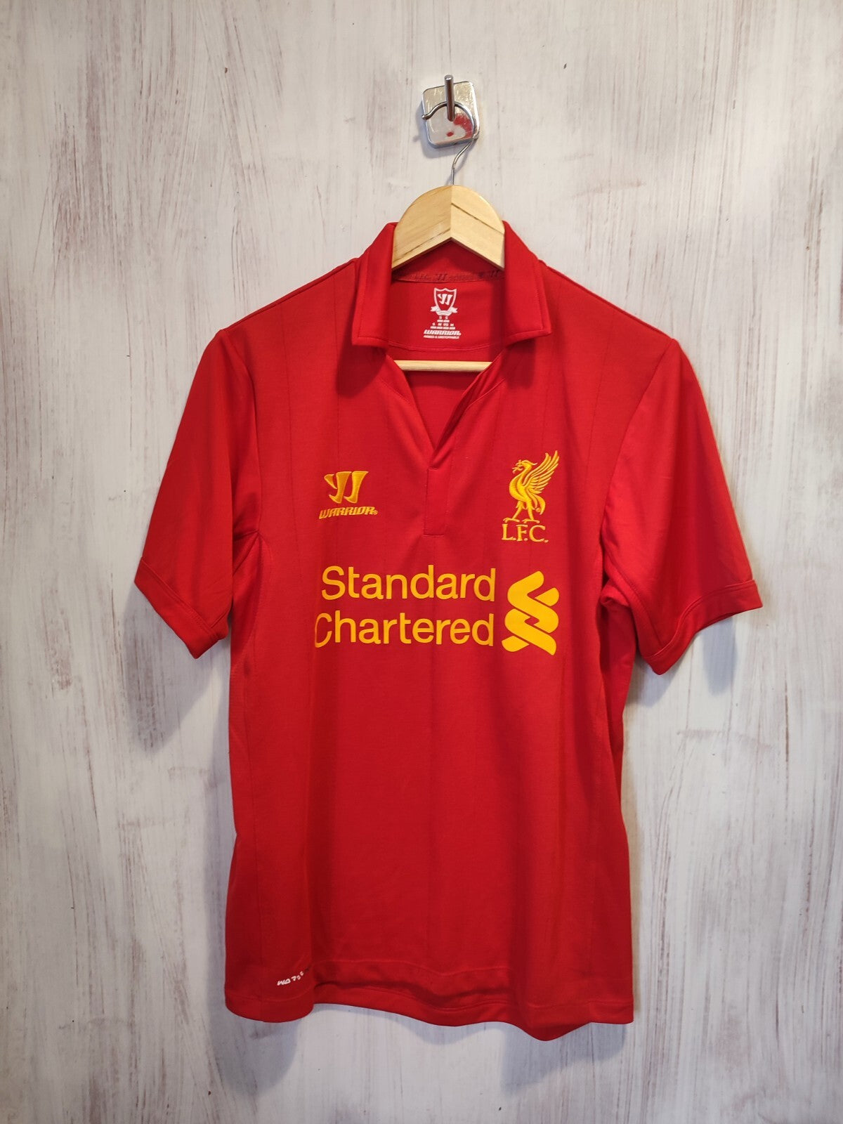 FC Liverpool 2012 2013 home Size S football shirt jersey soccer tee kit Warrior