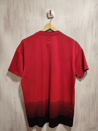 Manchester United 2018 2019 home Size L Adidas soccer shirt jersey football kit