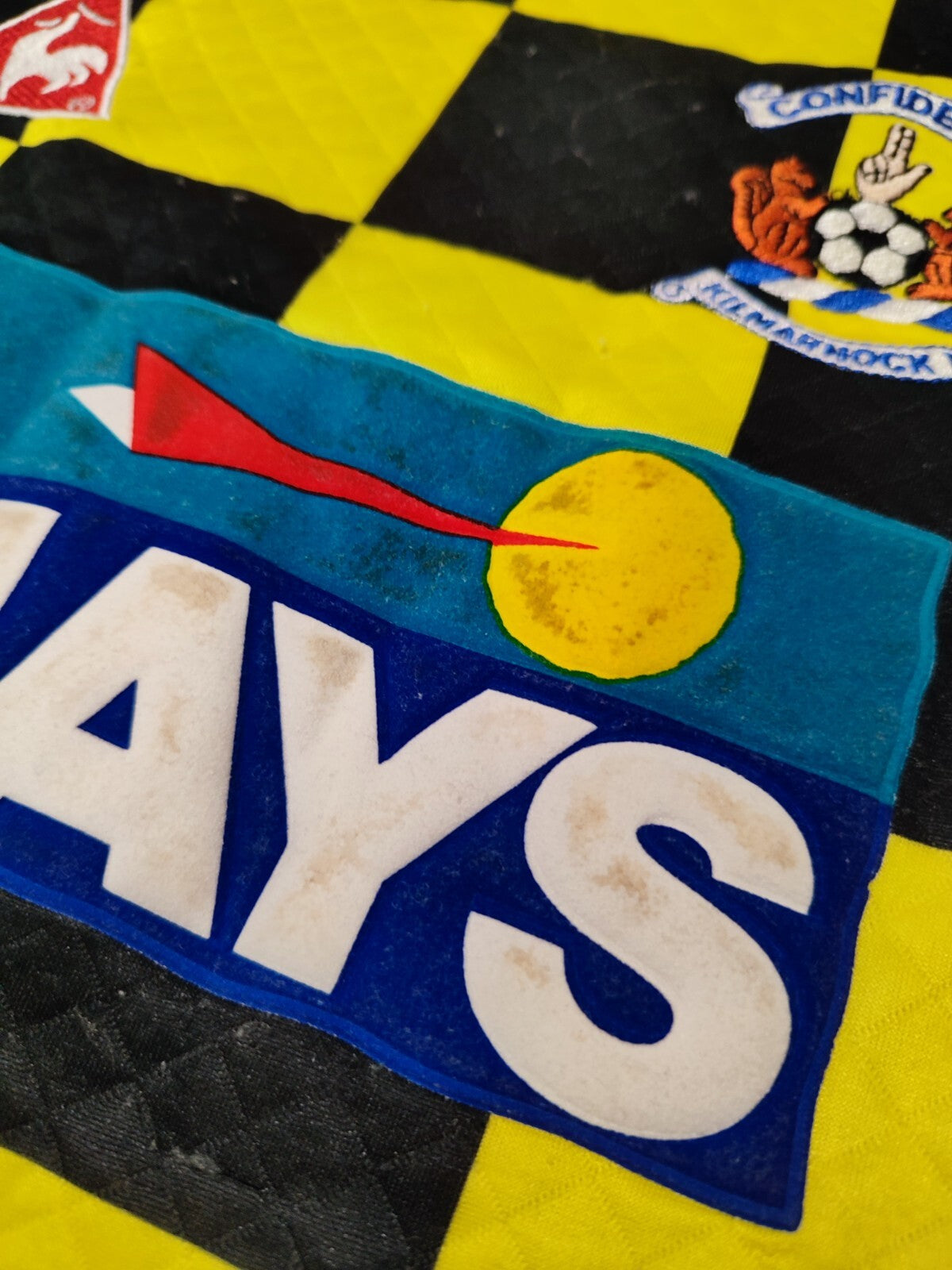 KIDS 30-32" Coventry City 1996 1997 goalkeeper shirt jersey kit tee football GK