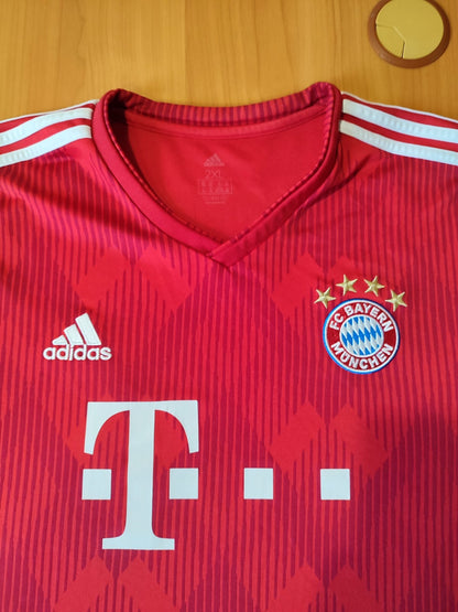 FC Bayern Munich 2018 2019 home Sz 2XL shirt jersey soccer football kit tee XXL