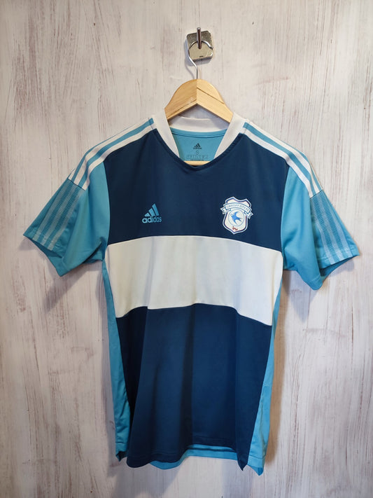 FC Cardiff City 2020 2021 Size S training football shirt jersey soccer tee kit
