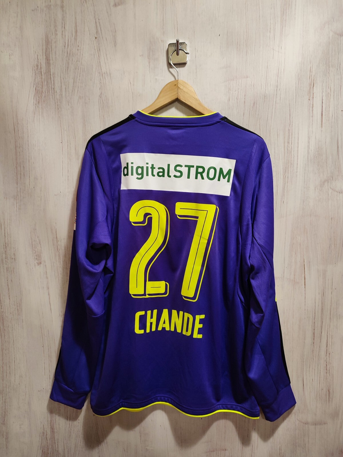 Grasshopper Zurich 2016 2017 GK Sz L Puma football jersey goalkeeper L/S Chande