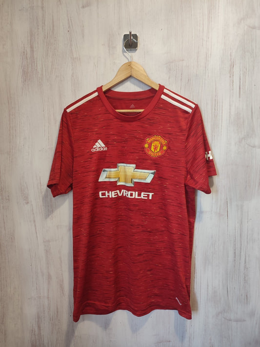 Manchester United 2020 2021 home Size L shirt jersey maillot football soccer kit