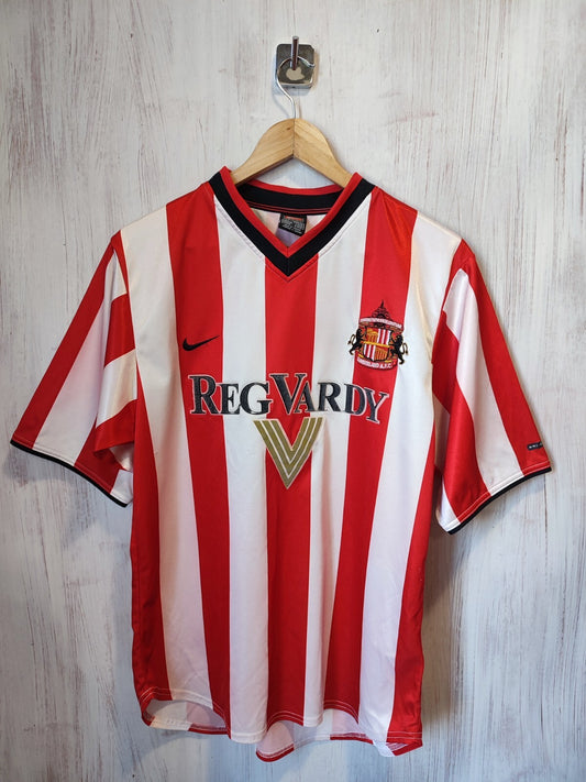 FC Sunderland 2000 2001 2002 home Sz S Nike football shirt soccer jersey kit tee