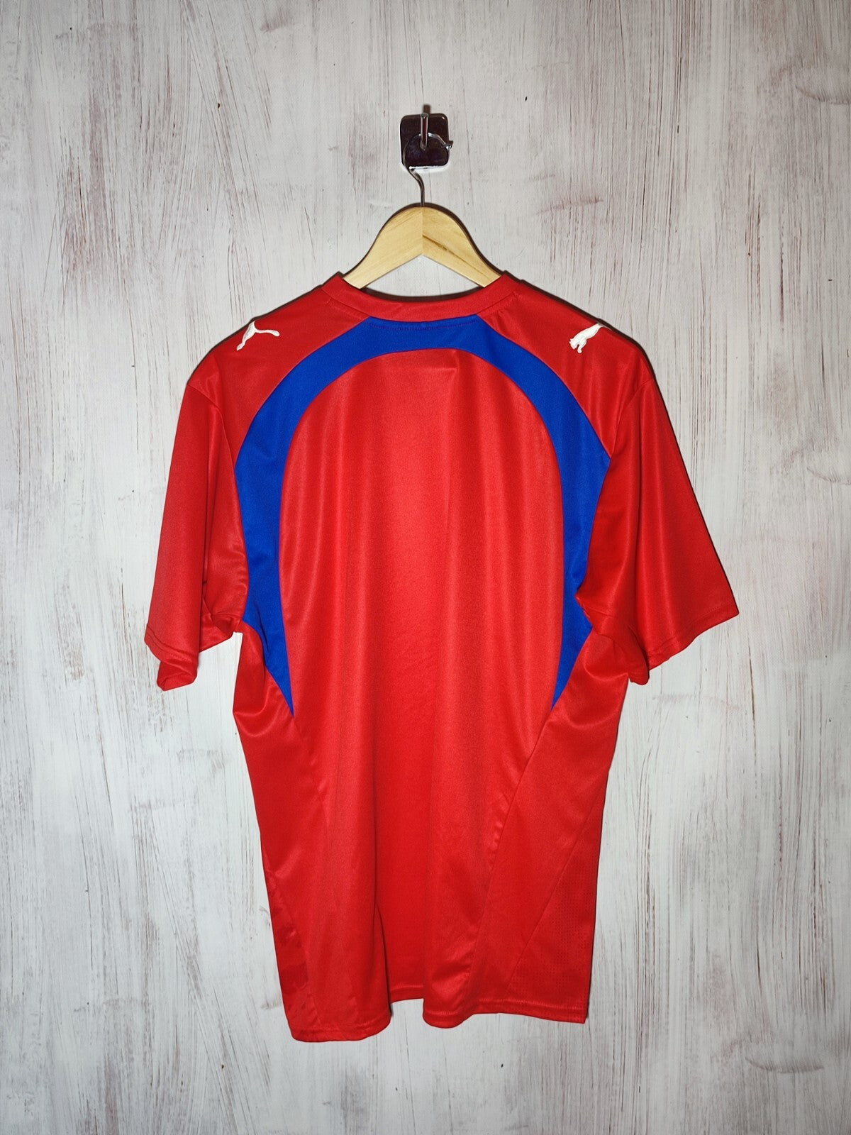 Czech Republic 2006 2007 2008 home Size L Puma shirt jersey football soccer kit