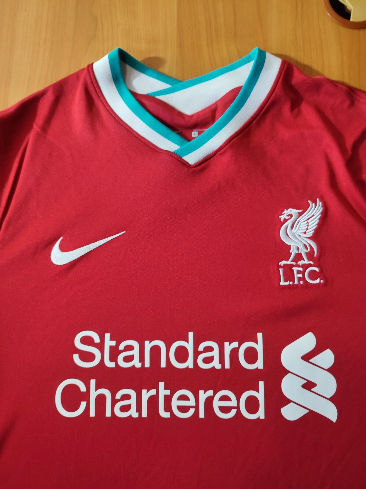 FC Liverpool 2020 2021 home Size L Nike shirt soccer jersey football kit maillot