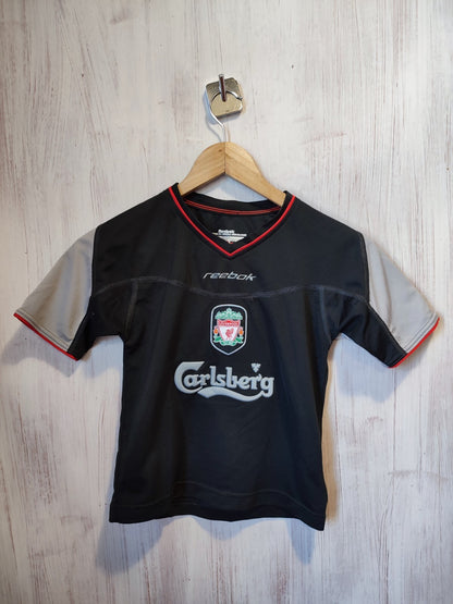 Kids 4/5years FC Liverpool 2002 2003 2004 away shirt soccer football jersey kit