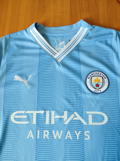 Manchester City 2023 2024 home Sz S kit shirt jersey football soccer maillot tee