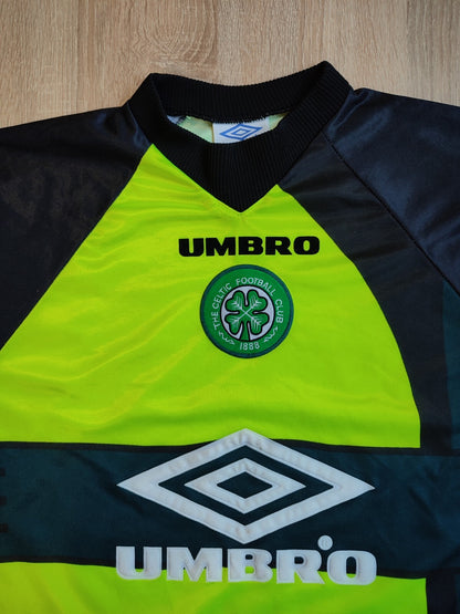 FC Celtic 1997 1998 1999 goalkeeper Size Y shirt jersey football kit GK YOUTH