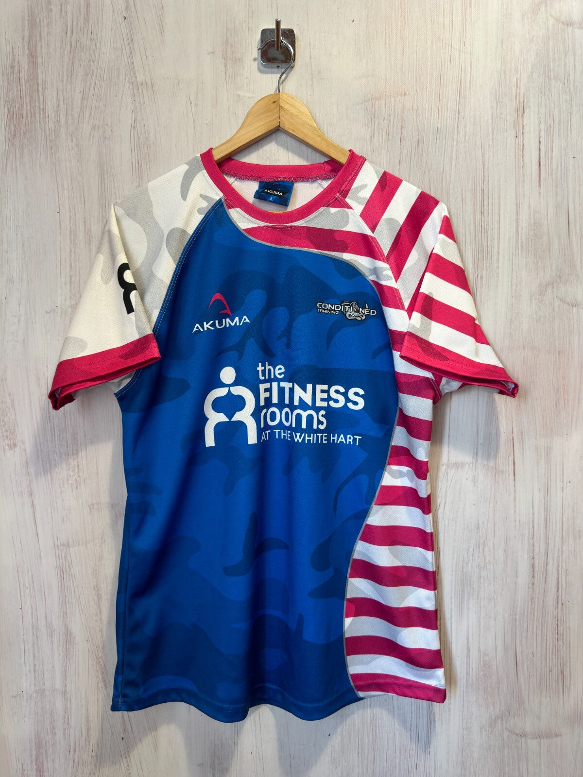 Akuma #13 Rugby and American football Size L jersey shirt kit tee Men's Large