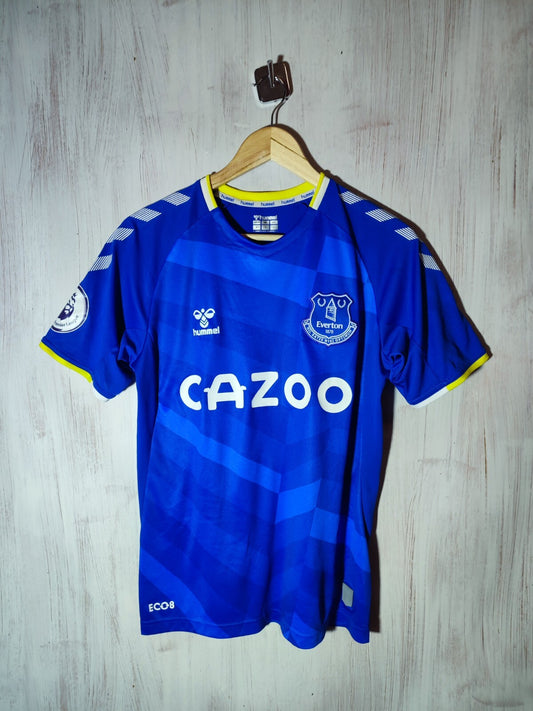 FC Everton 2021 2022 home Sz S Hummel shirt jersey soccer kit tee Calvert-Lewin