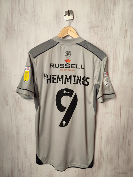 Burton Albion FC 2020 2021 away Size M soccer shirt jersey football kit Hemmings