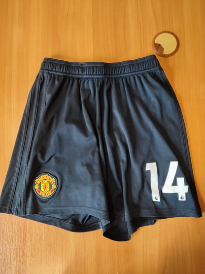 Manchester United 2018 2019 away Sz M Adidas soccer football shorts kit Lingard