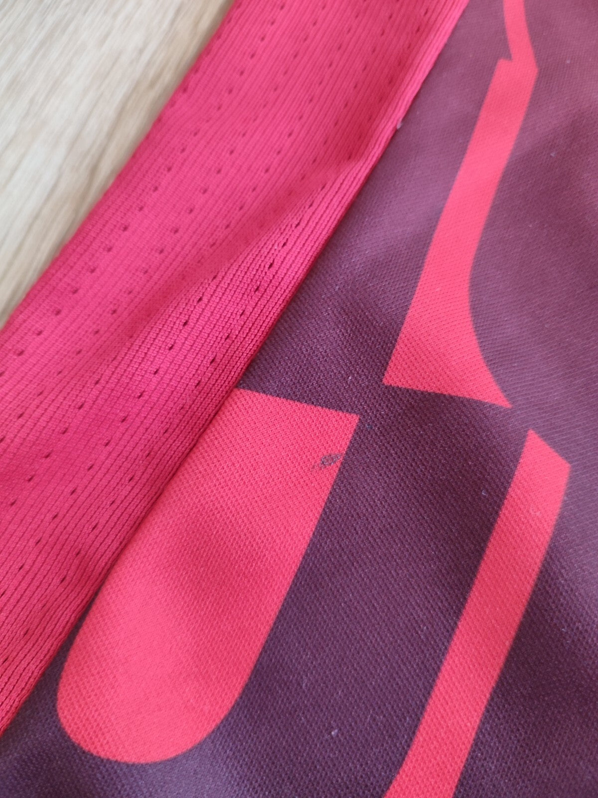 Manchester United 2015 2016 2017 training Sz XS Adidas soccer shirt football kit