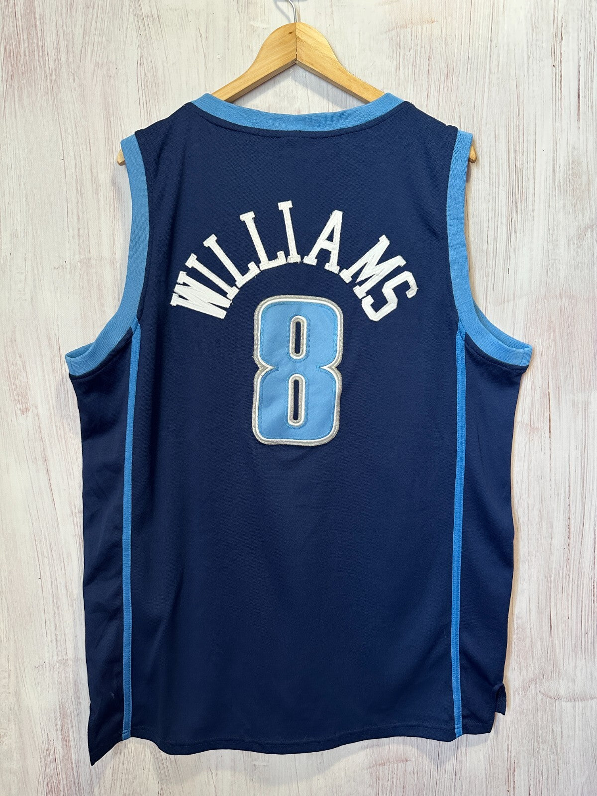 Utah Jazz #8 Deron Williams Size XL (52) Adidas basketball shirt jersey kit tee