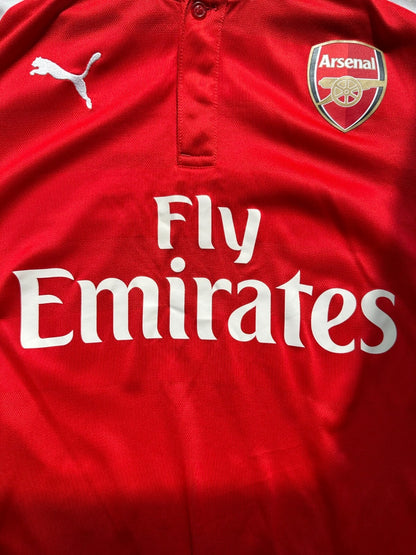 Arsenal London 2014 2015 home Size M Puma shirt football jersey soccer tee kit