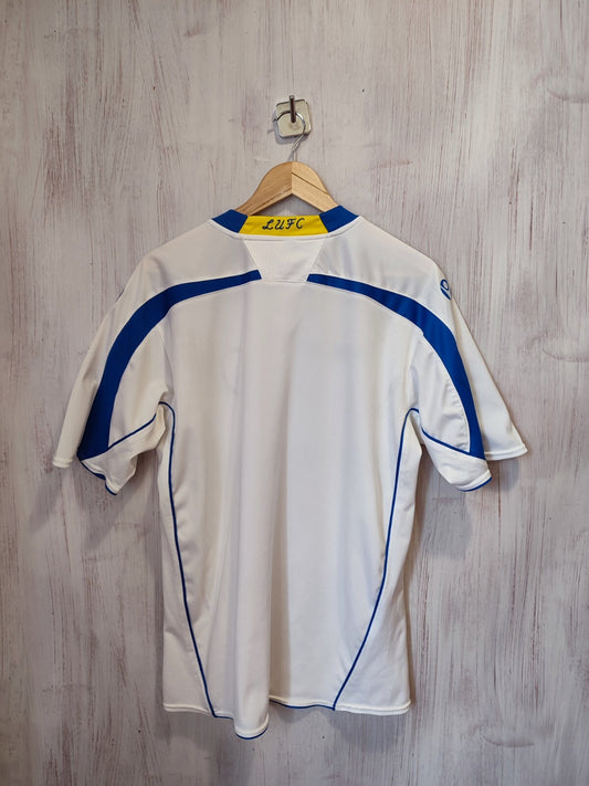 Leeds United 2008 2009 home Sz L Macron jersey shirt soccer football vintage kit