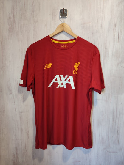 Liverpool 2019 2020 training Sz L New Balance shirt soccer football jersey kit