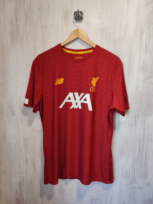 Liverpool 2019 2020 training Sz L New Balance shirt soccer football jersey kit