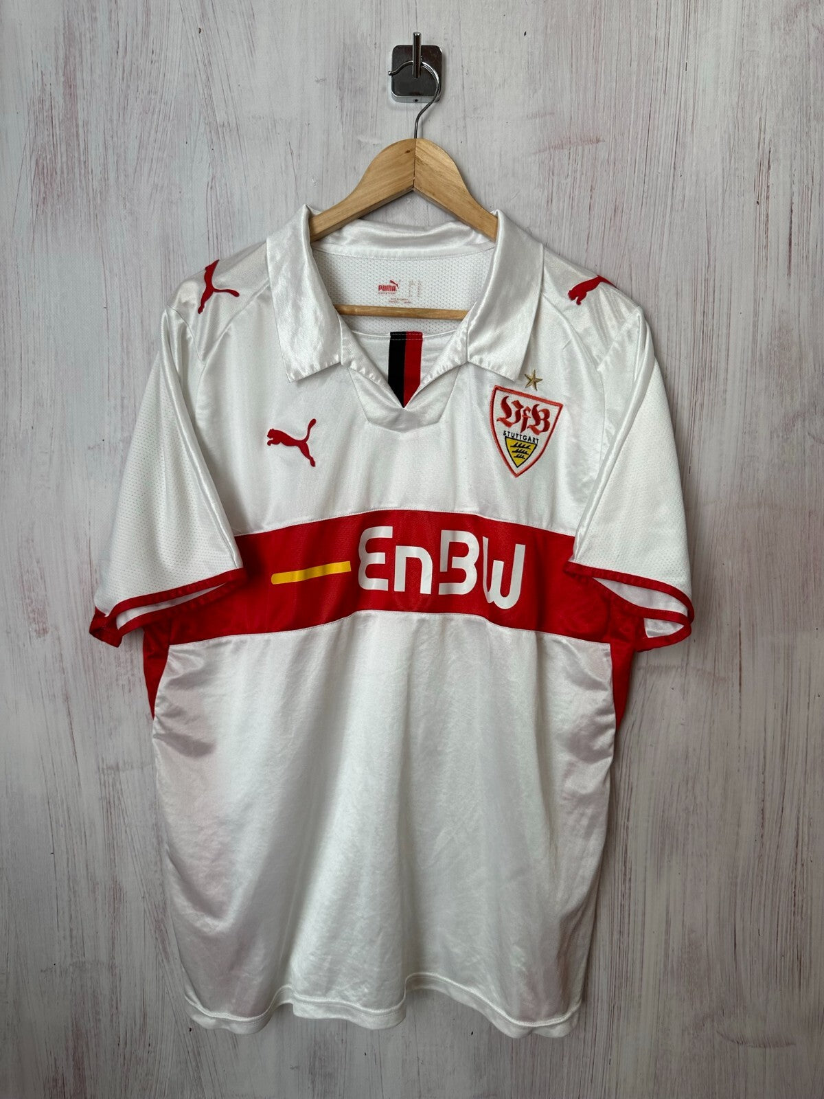 VfB Stuttgart 2008 2009 home Size XL Puma jersey shirt soccer football kit tee