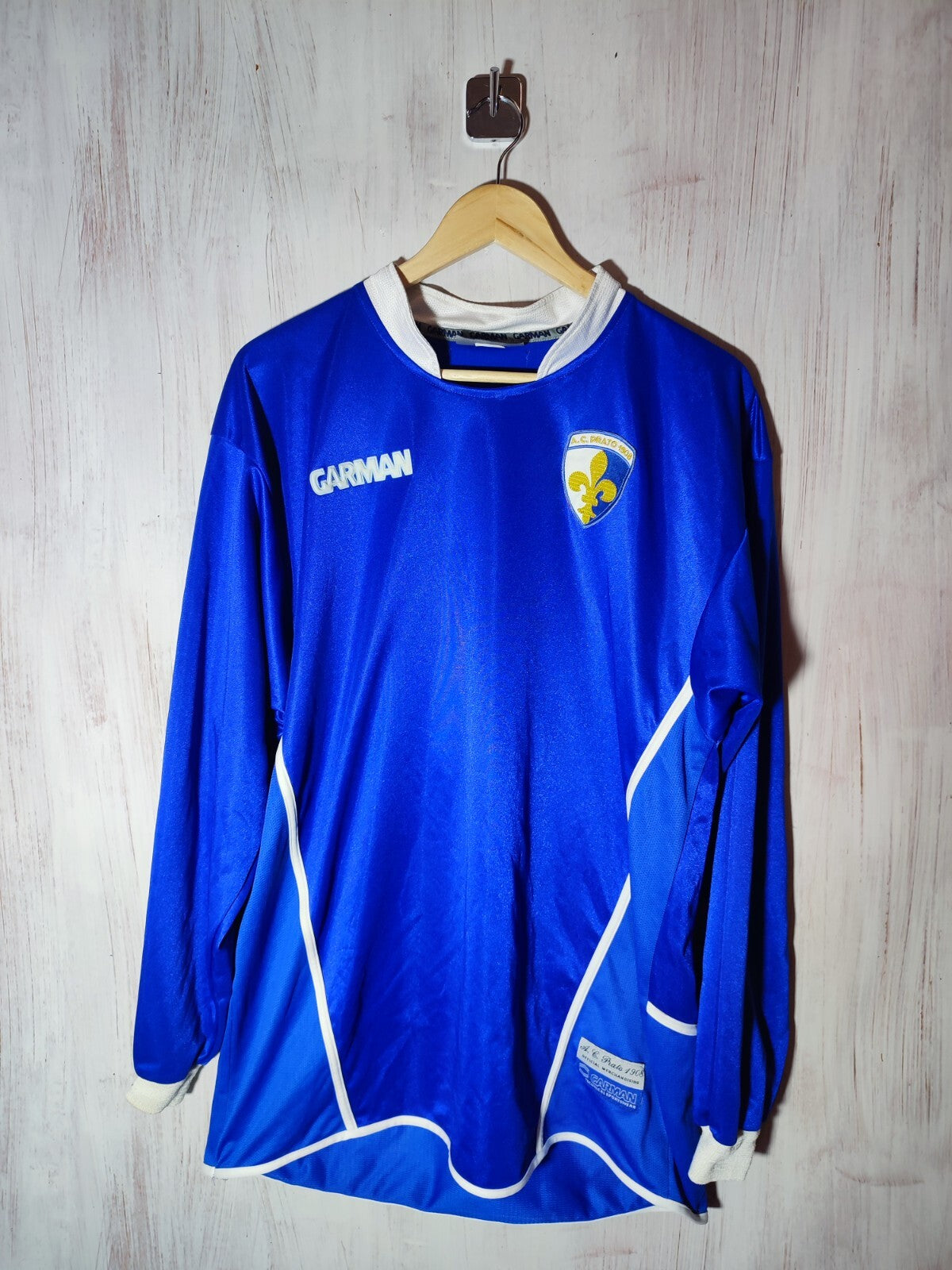 vintage #5 AC Prato 2000's home Size 2XL football shirt soccer jersey kit XXL