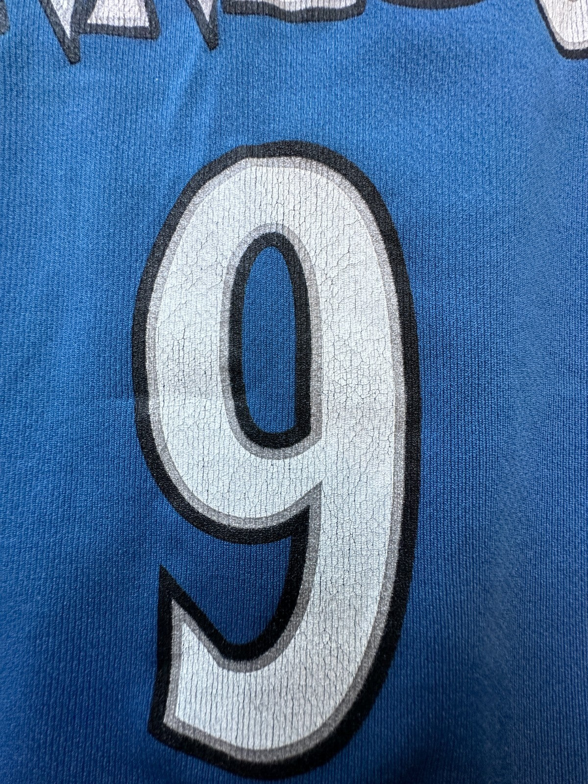 Minnesota Timberwolves #9 Rubio Size XL Adidas basketball shirt jersey kit tee