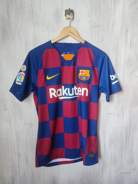 FC Barcelona 2019 2020 home Sz S Nike shirt jersey soccer football kit F.De Jong