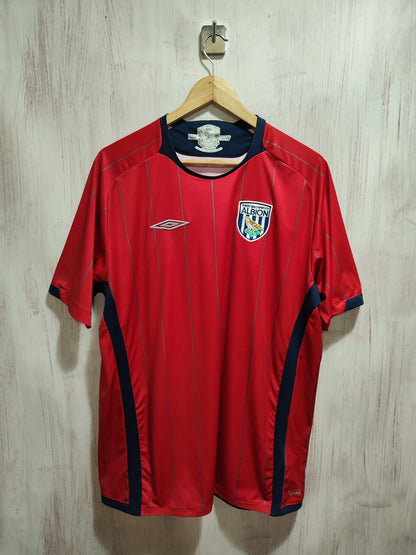 West Bromwich Albion 2009 2010 away Sz XL Umbro football shirt jersey soccer kit