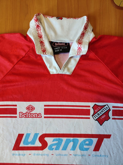 HVV Tubantia 1990's home Sz M Beltona shirt jersey football kit soccer VINTAGE