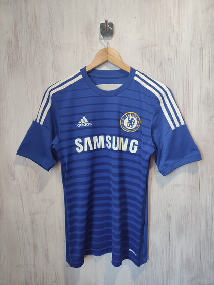 Chelsea 2014 2015 home Sz S shirt jersey football soccer Adidas kit Diego Costa