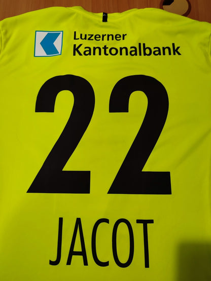 FC Luzern 2020 2021 goalkeeper Sz L Craft jersey shirt soccer football GK Jacot