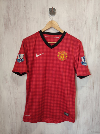 Manchester United 2012 2013 home Sz S Nike shirt jersey soccer football V.Persie