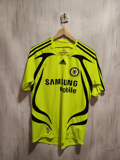 Chelsea London 2007 2008 away Size M Adidas shirt soccer jersey football kit tee