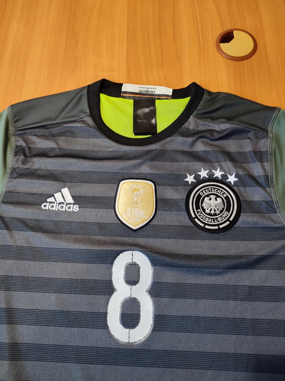 Deutschland 2015 2016 away Sz M Germany Adidas shirt jersey kit Reversible Ozil