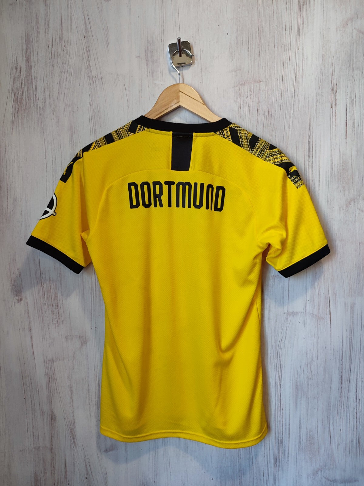 Borussia Dortmund 2019 2020 home Sz S BVB Puma jersey shirt soccer football kit