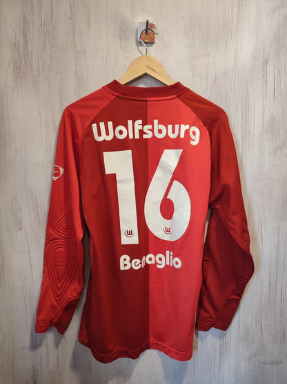 VFL Wolfsburg 2007 2008 goalkeeper Size S shirt jersey football kit GK Benaglio