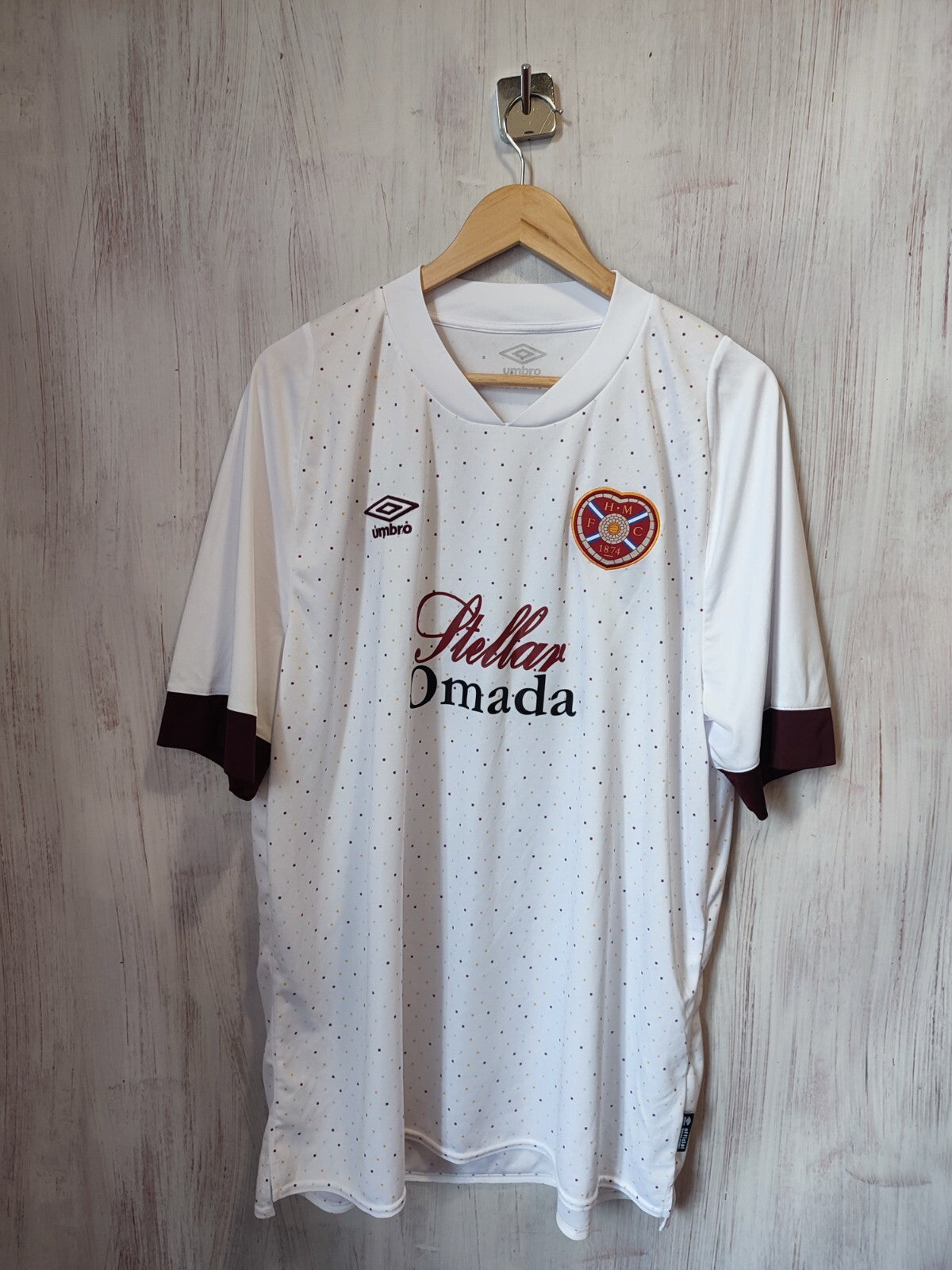 Heart of Midlothian 2022 2023 away Size 3XL shirt jersey soccer Hearts football