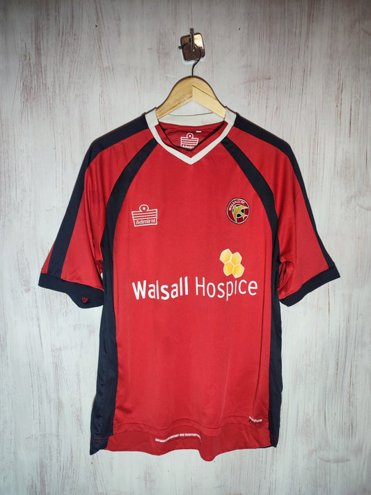 Walsall FC 2010 2011 home Size XL shirt jersey soccer football tee kit vintage