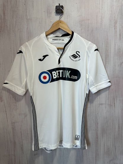 Swansea City 2018 2019 home Size S Joma shirt jersey soccer football kit maillot