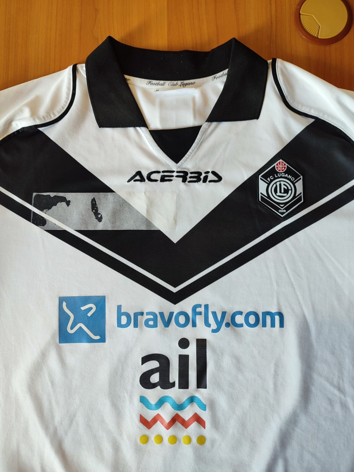 FC Lugano 2015 2016 away Size M shirt football jersey soccer kit tee C. Donis