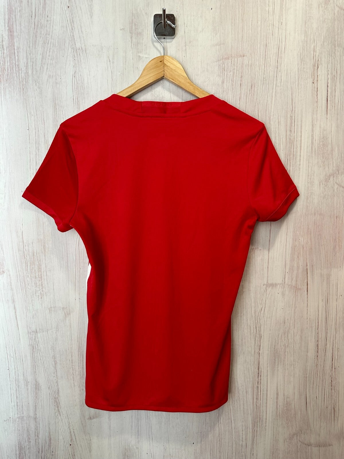 women's Manchester United 2016 2017 home Sz M Adidas football soccer jersey kit