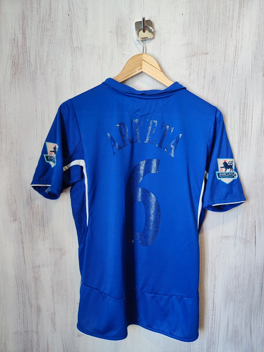 FC Everton 2005 2006 home Sz S Umbro football shirt jersey soccer kit tee Arteta
