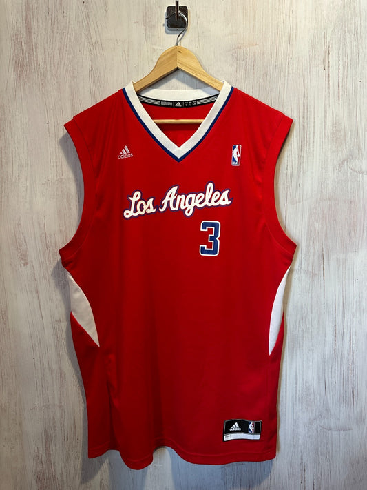 Los Angeles Clippers #3 Chris Paul Size L basketball shirt jersey kit red Large