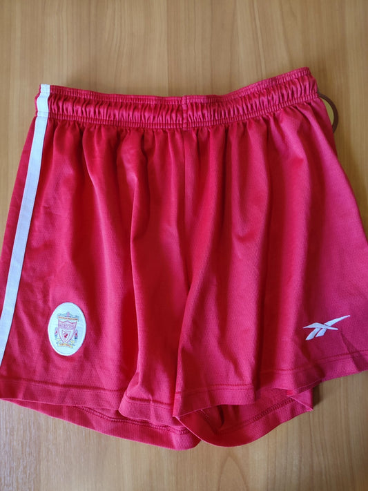 FC Liverpool 1998 1999 2000 home Size L shorts soccer football Reebok VINTAGE