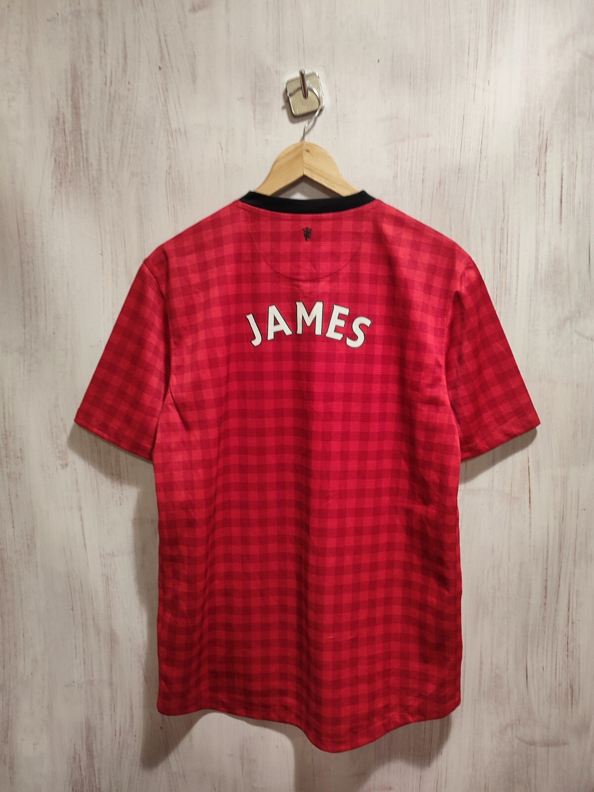 Manchester United 2012 2013 home Size L Nike shirt jersey football kit tee James