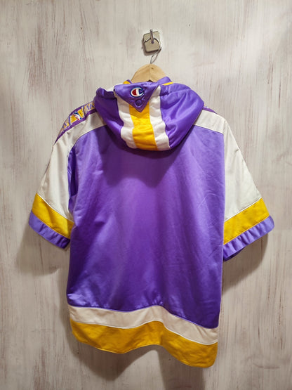 Los Angeles Lakers NBA 1990th training Sz S Champion Basketball kit TOP 90th