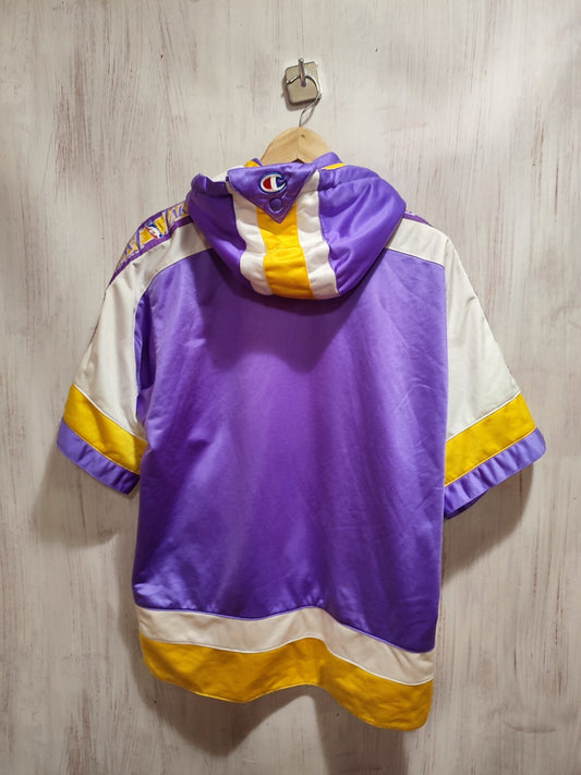 Los Angeles Lakers NBA 1990th training Sz S Champion Basketball kit TOP 90th